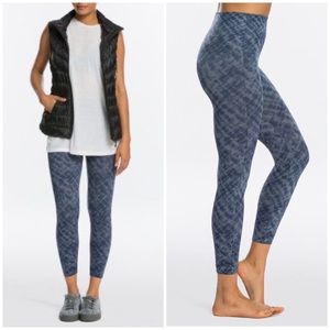SPANX LAMN Seamless Leggings - Indigo Watercolor
